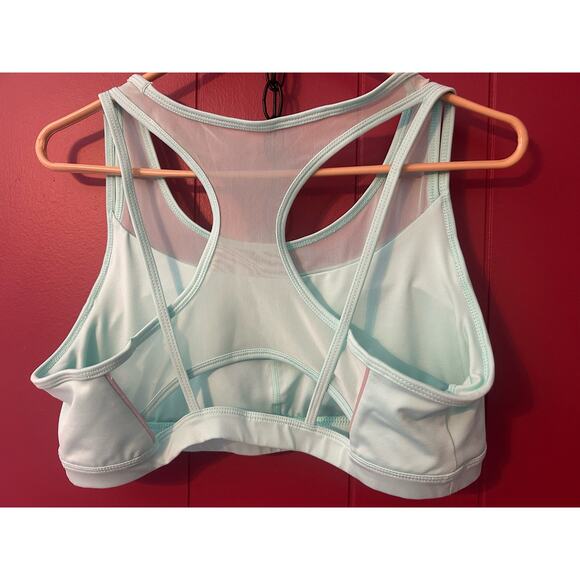 BCG Sports Bra Racer Back Mid Support Size XL Mint - Picture 4 of 8